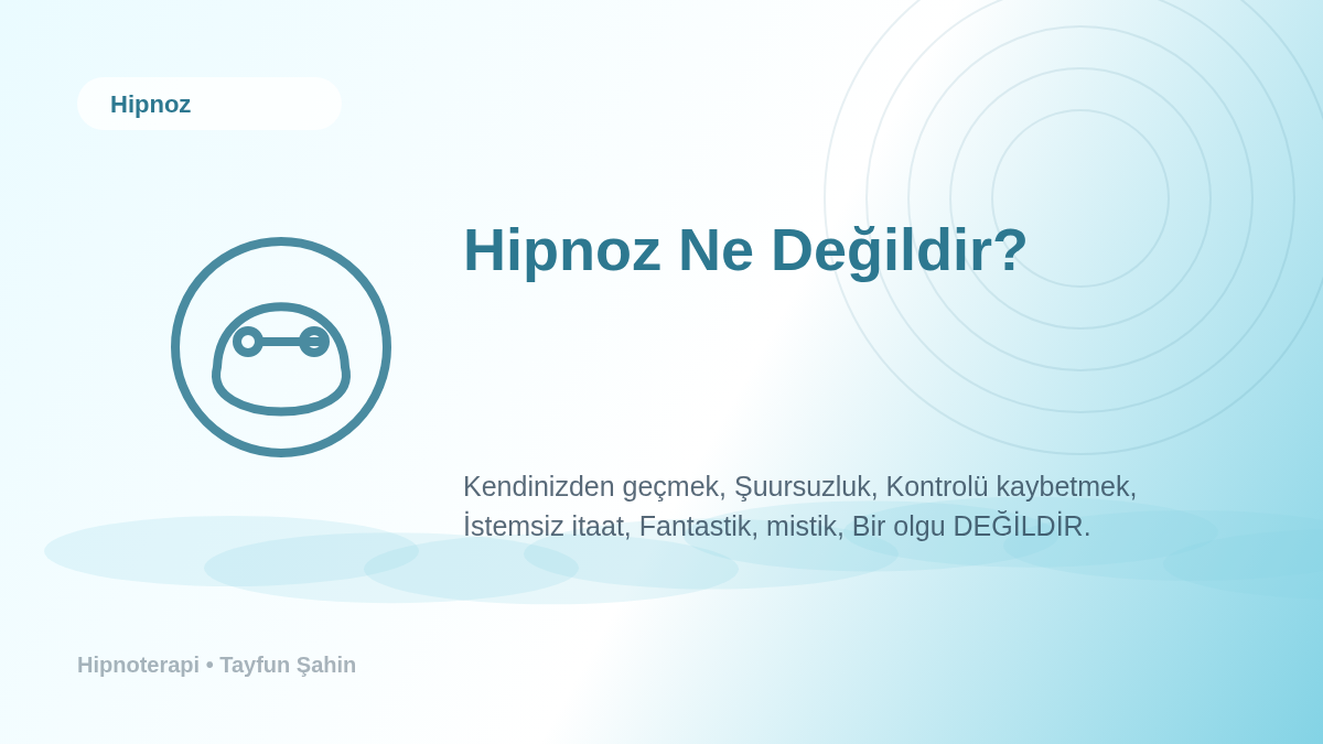 Hipnoz Ne Değildir?