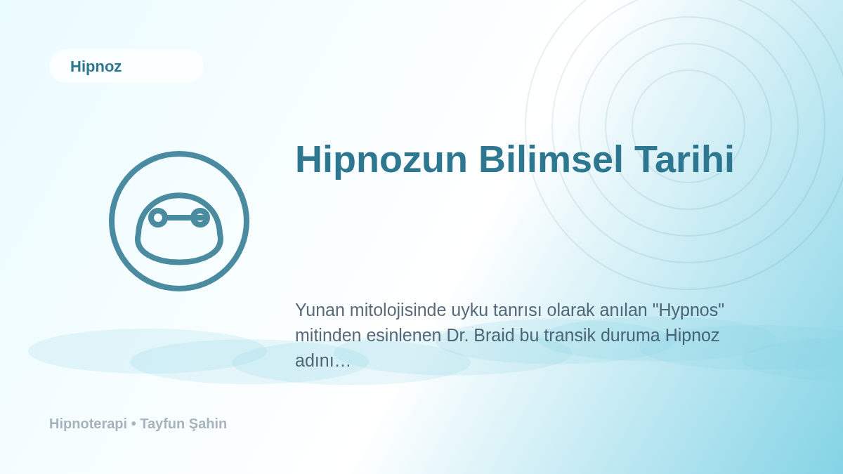 Hipnozun Bilimsel Tarihi